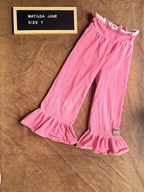Matilda Jane Pink Knit Pants